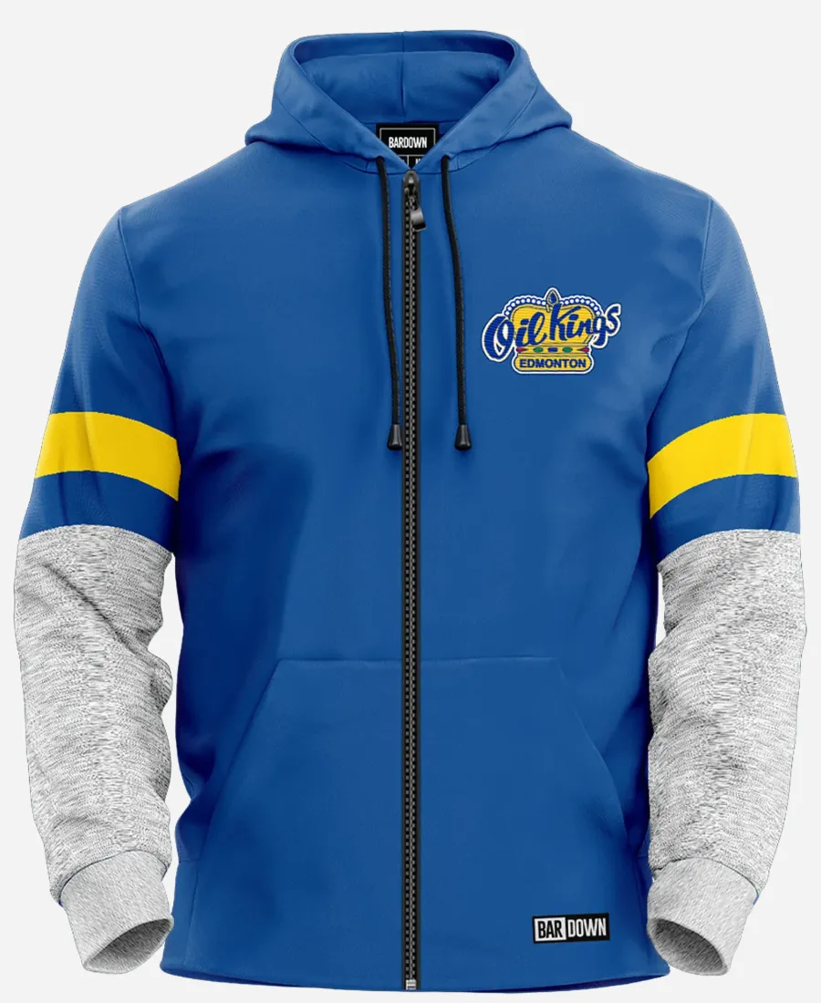Edmonton Oil Kings Bardown Striper Hoodie Edmonton Oil Kings Bardown Striper Hoodie