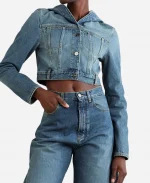 Eleanor Imperfect Women 2026 Blue Denim Jacket