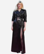 Emerald Fennell Wuthering Heights 2026 Leather Coat