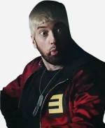 Eminem Houdini Hooded Jacket In Red