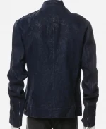 Eric Martsolf Days of Our Lives S61 Blue Leather Jacket