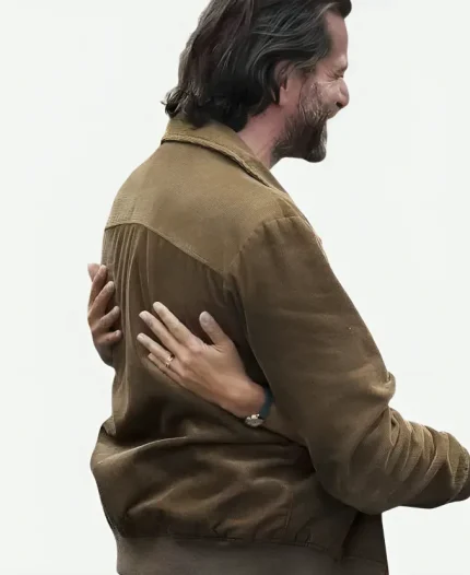 Erica S02 Tv Series 2026 Patrick Saab Brown Corduroy Bomber Jacket