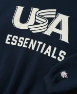 Essentials Fear of God USA Baseball Sport Hoodie