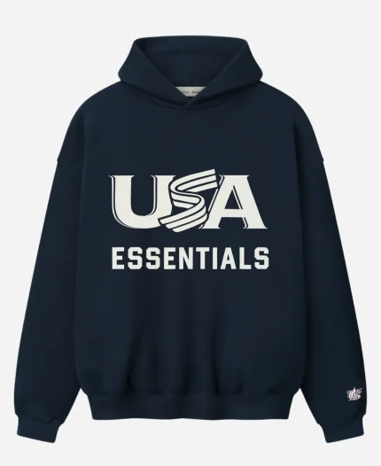 Essentials USA Baseball Sport Hoodie