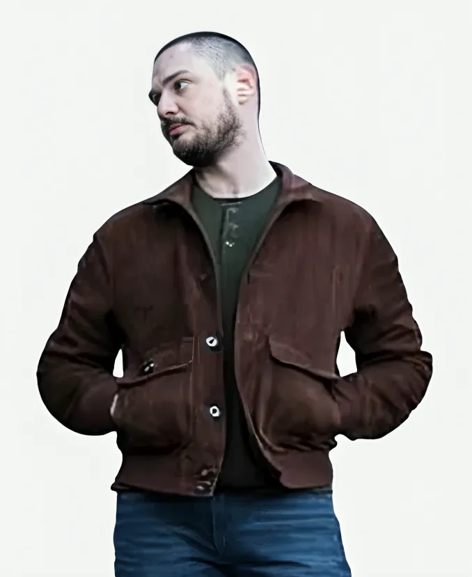 FBI Tom Pecinka Suede Leather Jacket FBI Tom Pecinka Suede Leather Jacket