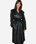 Fashion Week 2026 Daisy Edgar-Jones Leather Coat