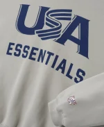 Fear of God Essentials 2026 USA Baseball Sport Hoodie