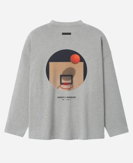 Fear of God x Barkley Hendricks NBA Long Sleeve V-Neck Tee