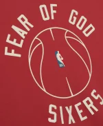 Fear of God x Barkley L. Hendricks NBA Sixers 90's Hoodie