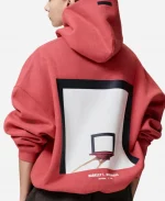 Fear of God x Barkley L. Hendricks NBA Sixers 90's Red Hoodie