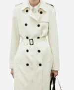 Felisha Terrell It’s Not Like That 2026 White Trench Coat