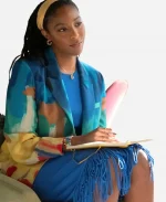 Gaby Shrinking Printed Blazer