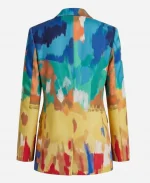 Gaby Shrinking S03 Printed Blazer