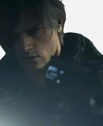 Game Series Resident Evil 9 Requiem Leon Kennedy Black Leather Jacket