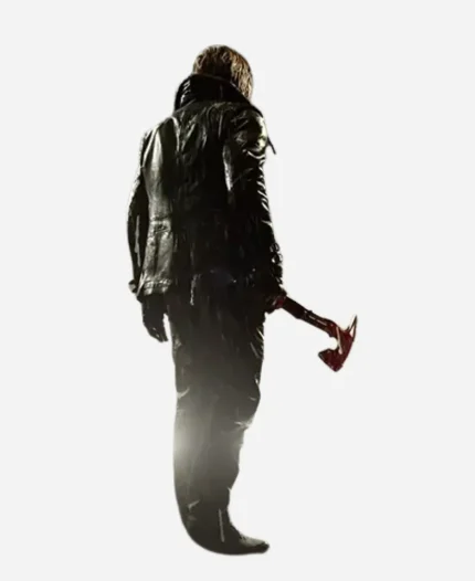 Game Series Resident Evil 9 Requiem Leon Kennedy Black Leather Jacket - For Sale