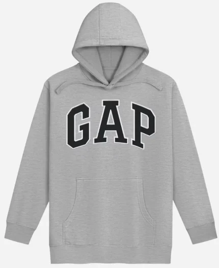 Gap x Young Miko 2026 Grey Pullover Hoodie