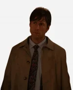 Glen Powell How to Make a Killing Coat