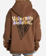 Golden State Valkyries The Wild Collective Brown Hoodie