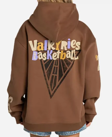 Golden State Valkyries The Wild Collective Brown Hoodie