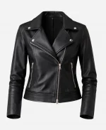 Grace The Lincoln Lawyer S04 Gigi Zumbado Black Leather Jacket