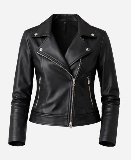 Grace The Lincoln Lawyer S04 Gigi Zumbado Black Leather Jacket