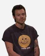 Harry Styles I Hate You Smiley Face T-Shirt