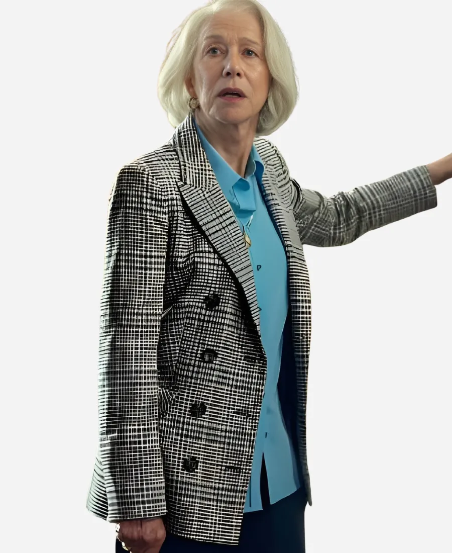 Helen Mirren The Thursday Murder Club Blazer Helen Mirren The Thursday Murder Club Blazer