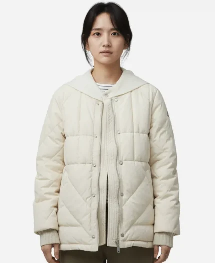 Hellbound Song So‑hyun White Puffer Jacket