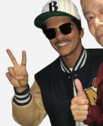 Hello Kitty x Bruno Mars Varsity Letterman Jacket