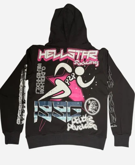 Hellstar Racer Path Of Paradise Hoodie In Black