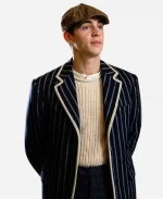Hero Fiennes Tiffin Tv Series Young Sherlock 2026 Sherlock Holmes Striped Blazer