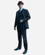 Hero Fiennes Tiffin Young Sherlock 2026 Plaid Suit
