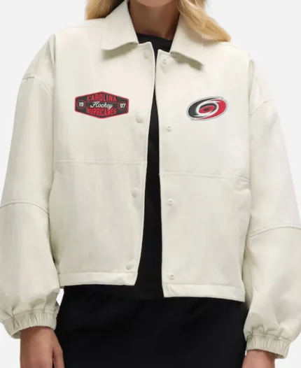 Hurricanes Coaches Lululemon Heathered Bone Jacket