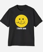 I Hate You Smiley Face T-Shirt