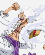 Iñaki Godoy 2026 One Piece S03 Monkey D. Luffy White Denim Jacket