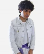 Iñaki Godoy 2026 One Piece S03 White Denim Jacket