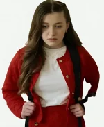 Its Not Like That 2026 Cassidy Paul Red Quilted Jacket