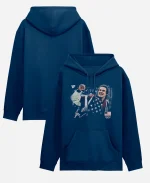 Jack Hughes USA Hockey Medal Moment Flag Hoodie