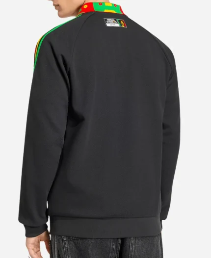 Jamaica 2026 Anthem Away Adidas Originals Black Jacket