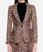Jessica Williams Shrinking S03 Leopard Print Blazer - Jacket Era