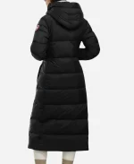 Jessie Buckley The Bride Black Puffer Coat