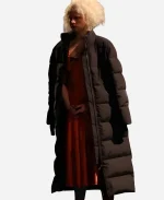 Jessie Buckley The Bride Puffer Coat