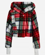Jill Martin The Today Show 2025 Plaid Sherpa Jacket