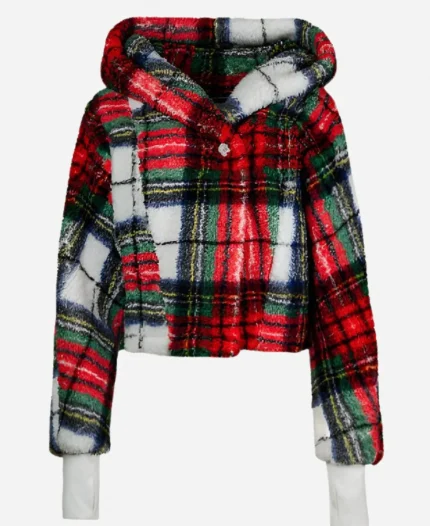 Jill Martin The Today Show 2025 Plaid Sherpa Jacket