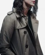 Jitters 2026 Lauren Budd Brown Trench Coat