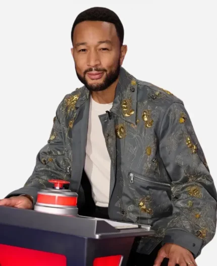 John Legend The Voice S29 Embellished Jacket