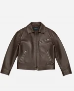Josslyn Jacks General Hospital 2026 Eden McCoy Brown Leather Jacket