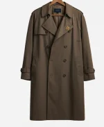 Julian Sklar The Christophers 2026 Brown Trench Coat