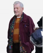 Julian Sklar The Christophers Ian McKellen Maroon Corduroy Jacket