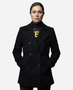 Juliana Aidén Martinez FBI S08 Black Peacoat